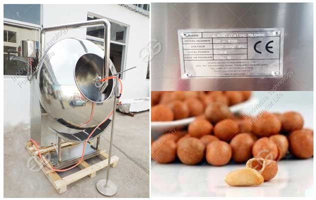 peanut coating machine