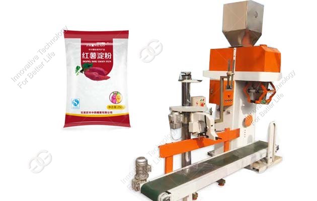 potato starch packing machine