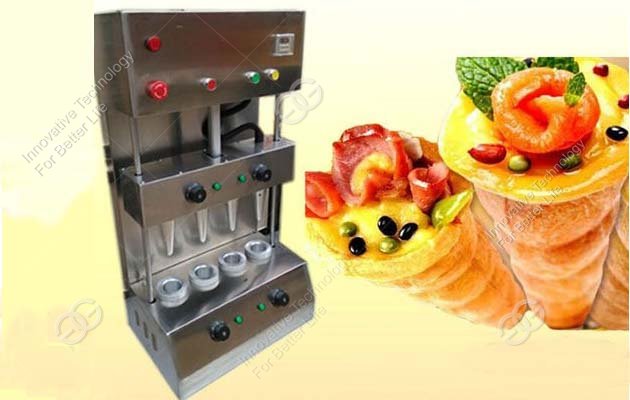 pizza cones making machine