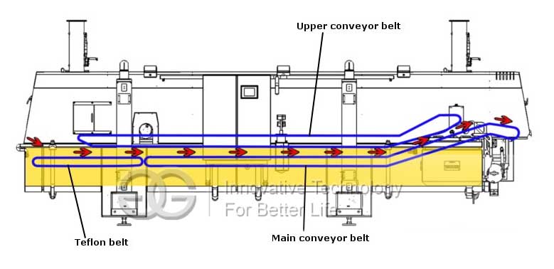 continuous fryer