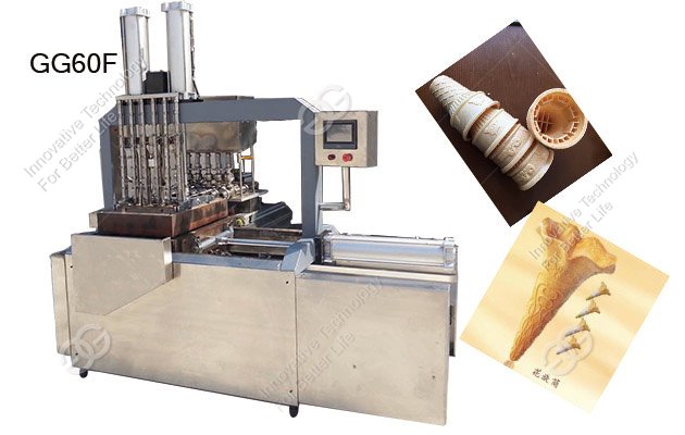 automatic ice cream wafer cones machine