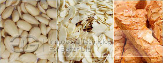 almond slicing machines