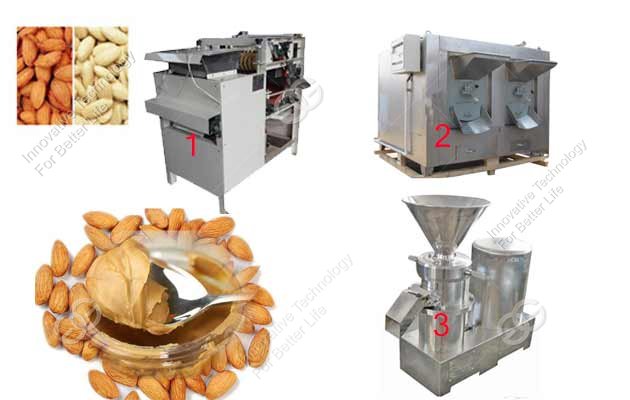 almond butter production line