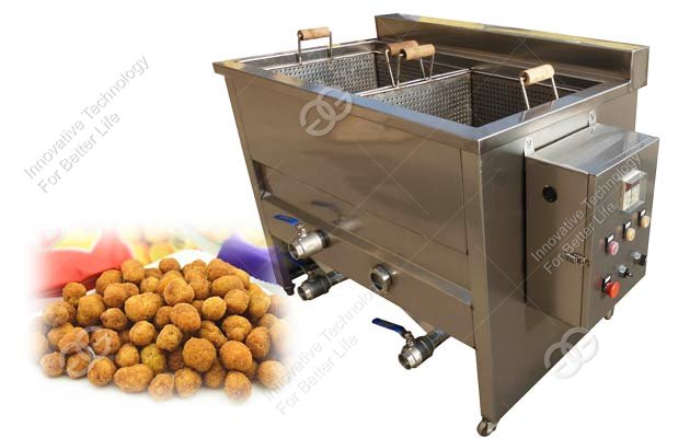 peanut frying machine