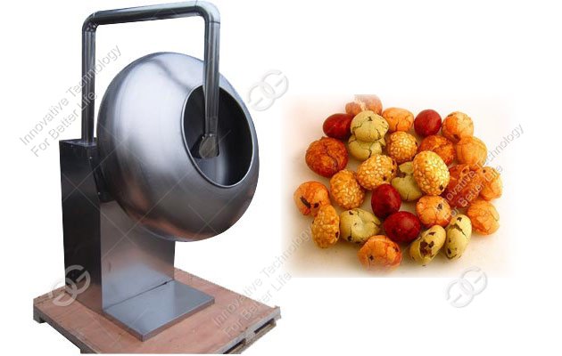 coated peanut machine
