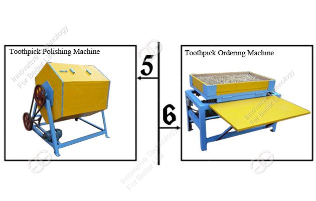 wood toothpick making machine