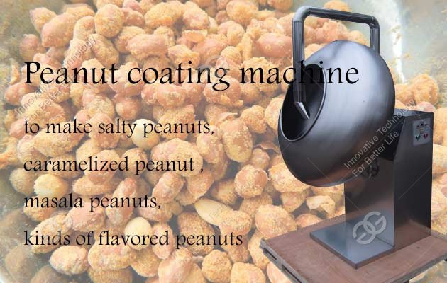 peanut coating machine