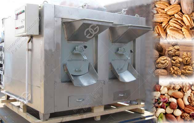 pecan roasting machine