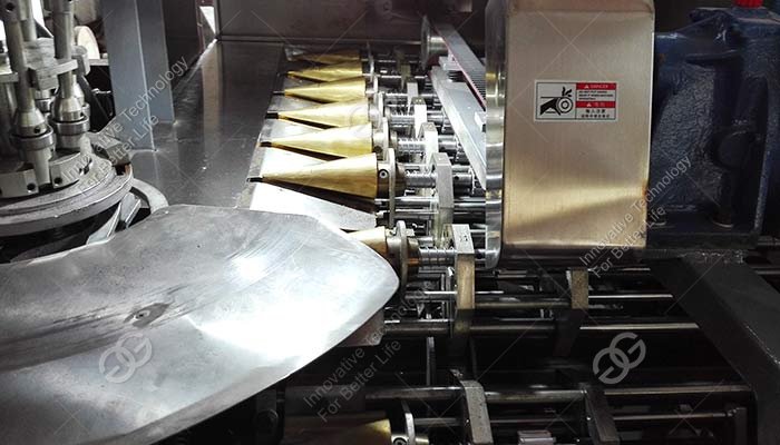 ice cream cones production line