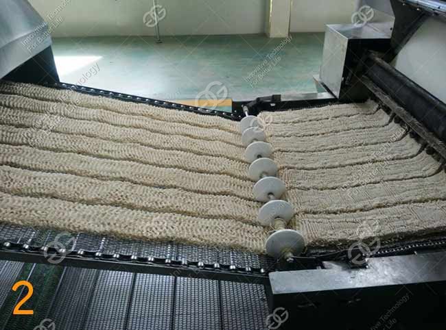 instant noodle manufacturing machine