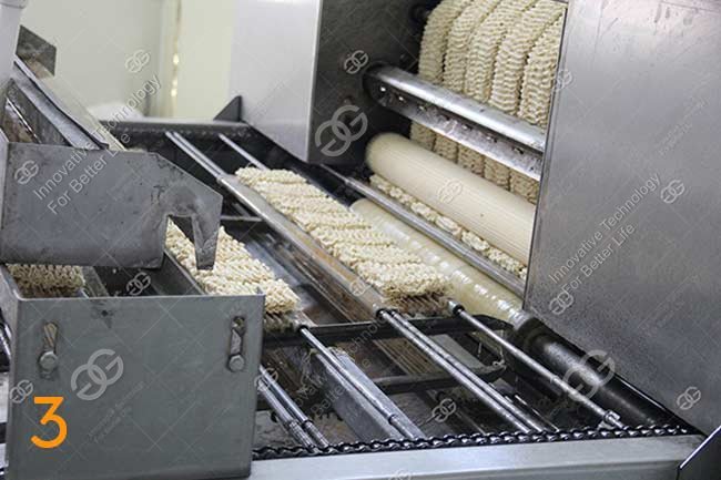 instant noodle cutting machine