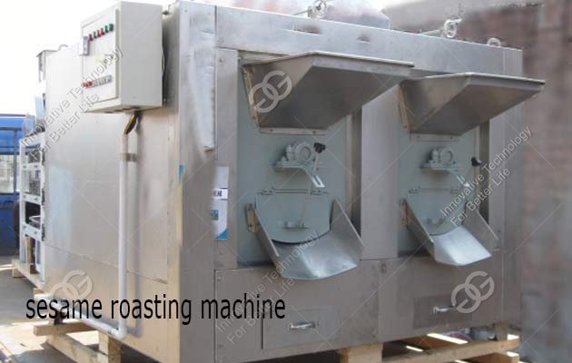 sesame roasting machine