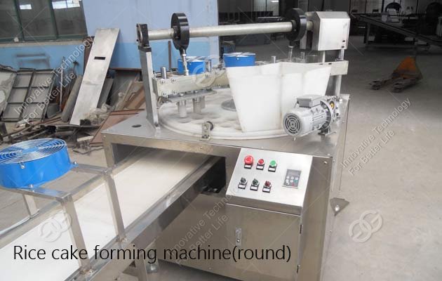 round rice cake forming machine