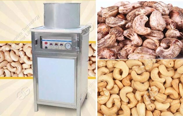 cashew nut skin removing machine