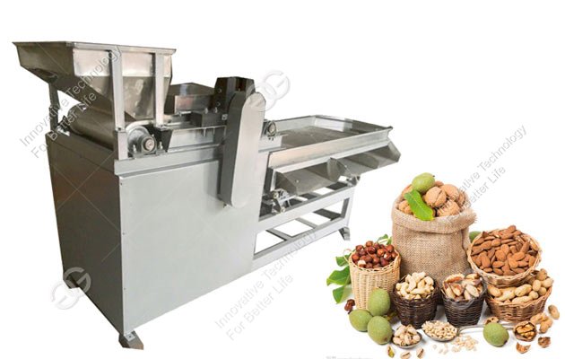 automatic nuts slicing machine/almond slice cutting