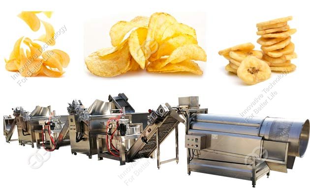 potato chips making machine