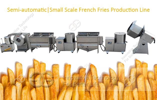 potato french fries making machine