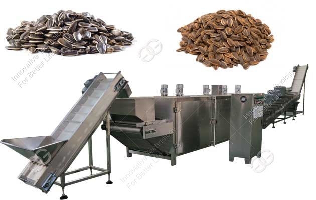 Sunflower Seeds Roaster Production Line