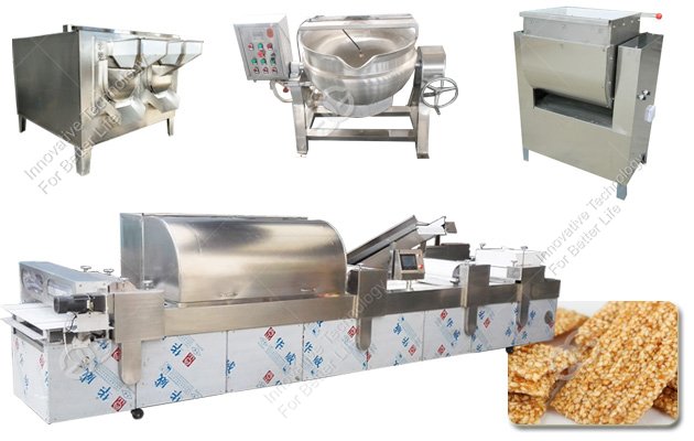 Sesame Brittle Bar Processing Line