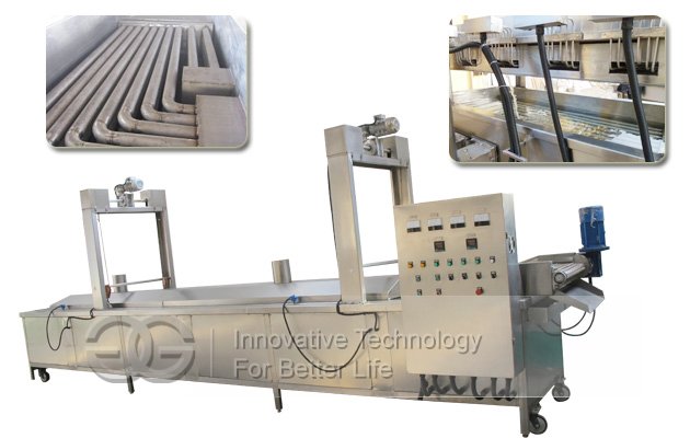 Potato Chips Frying Machine